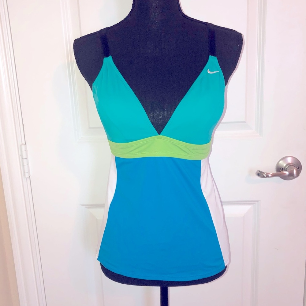 Nike Sports Top Size 8 V-neck Racer-back